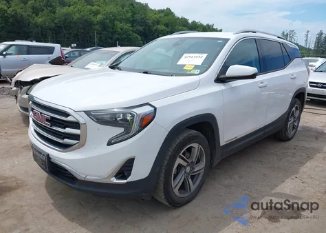 2020 GMC Terrain Awd Slt из США, поврежденный, VIN 3GKALVEVXLL190561